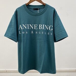 Anine Bing Blue Graphic Tee